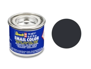 Barva emailová Revell č. 09 : Antracitová matná (Anthracite Grey Matt) 14 ml