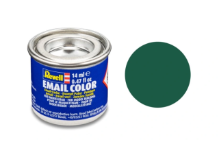 Barva emailová Revell č. 39 : Tmavě zelená matná (Dark Green Matt) 14 ml