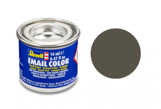 Barva emailová Revell č. 46 : Olivová NATO matná (NATO Olive Matt) 14 ml
