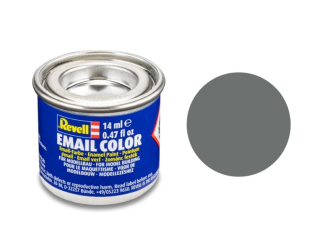 Barva emailová Revell č. 47 : Myší šedá matná (Mouse Grey Matt) 14 ml