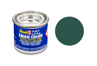 Barva emailová Revell č. 48 : Mořská zelená matná (Sea Green Matt) 14 ml