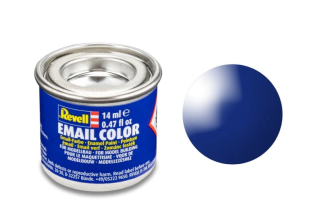 Barva emailová Revell č. 51 : Ultramarínová modrá lesklá (Ultramarine Blue Gloss) 14 ml