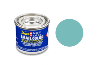 Barva emailová Revell č. 55 : Světle zelená matná (Light Green Matt) 14 ml
