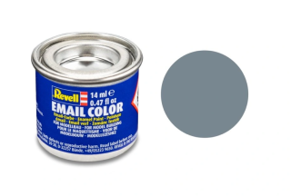 Barva emailová Revell č. 57 : Šedá matná (Grey Matt) 14 ml