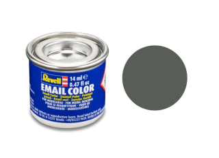 Barva emailová Revell č. 67 : Zeleně šedá matná (Greenish grey mat) 14 ml