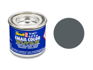 Barva emailová Revell č. 77 : Prachově šedá matná (Dust Grey Matt) 14 ml