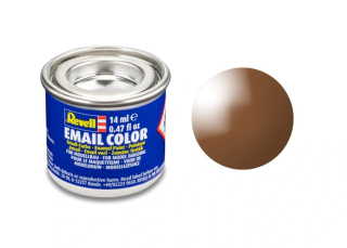 Barva emailová Revell č. 80 : Blátivě hnědá lesklá (Mud Brown Gloss) 14 ml