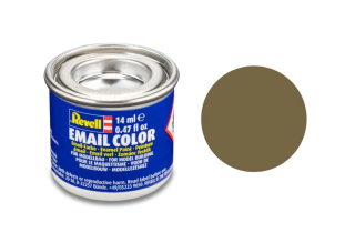Barva emailová Revell č. 86 : Olivově hnědá matná (Olive Brown Matt) 14 ml