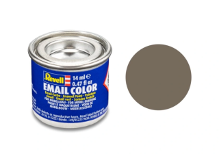 Barva emailová Revell č. 87 : Zemitě hnědá matná (Earth Brown Matt) 14 ml