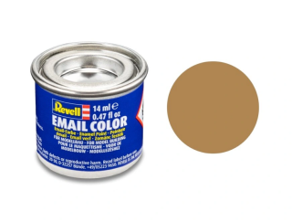 Barva emailová Revell č. 88 : Okrově hnědá matná (Ochre Brown Matt) 14 ml