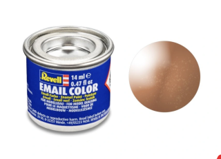 Barva emailová Revell č. 93 : Měděná metalická (Copper Metallic) 14 ml