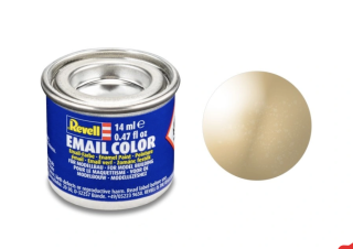 Barva emailová Revell č. 94 : Zlatá metalická (Gold Metallic) 14 ml