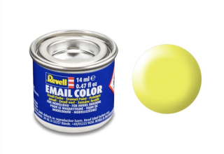 Barva emailová Revell č.312 : Zářivě žlutá sametová (Luminous Yellow Silk) 14 ml