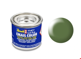 Barva emailová Revell č.360 : Zelená sametová (Green Silk) 14 ml