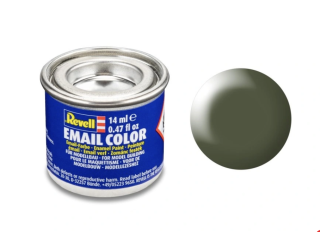 Barva emailová Revell č.361 : Olivově zelená sametová (Olive Green Silk) 14 ml