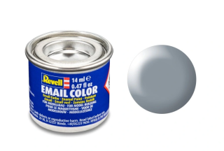 Barva emailová Revell č.374 : Šedá sametová (Grey Silk) 14 ml