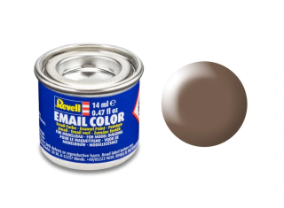Barva emailová Revell č.381 : Hnědá hedvábná (Brown Silk) 14 ml