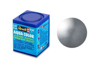 Barva akrylová Revell č. 91 : Ocelová metalická (Steel Metallic) 18 ml