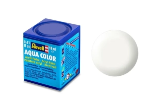 Barva akrylová Revell č.301 : Bílá sametová (White Silk) 18 ml