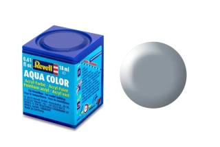 Barva akrylová Revell č.374 : Šedá sametová (Grey Silk) 18 ml