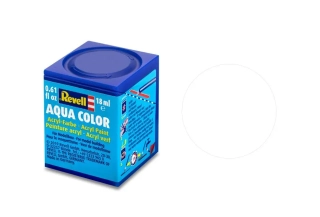 Barva akrylová Revell č. 02 : Lak matný čirý (Clear Matt) 18 ml