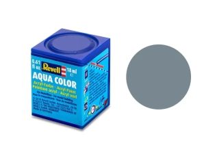 Barva akrylová Revell č. 57 : Šedá matná (Grey Matt) 18 ml