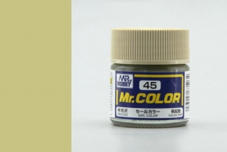 Barva akrylová Gunze č. 45 : Pololesklá plachtová barva (Mr. Color Sail Collor C045) 10 ml