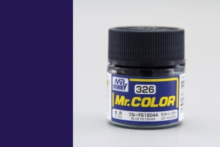 Barva akrylová Gunze č.326 : Lesklá FS15044 modrá (Mr.Color FS15044 Blue C326) 10 ml