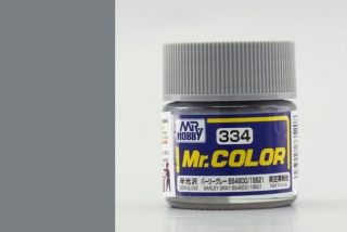 Barva akrylová Gunze č.334 : Pololesklá slámově šedá BS4800/18B21 (Mr.Color Barley Gray BS4800/18B21 C334) 10 ml