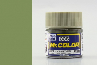 Barva akrylová Gunze č.336 : Pololesklá konopí BS4800/10B21 (Mr.Color Hemp BS4800/10B21 C336) 10 ml