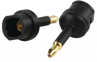 Redukce Toslink zásuvka - Optický jack 3.5mm zástrčka
