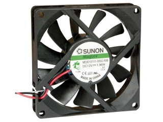 Ventilátor axiální 12VDC, 80x80x15mm, 62,86m3/h; 34,7dBA