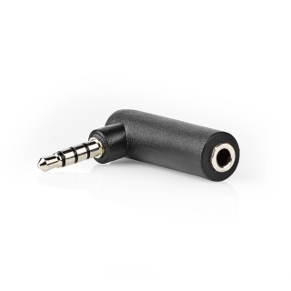 Zástrčka-zásuvka JACK 3.5 4-pinová úhlová redukce