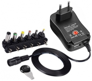 Zdroj pulzní Manual 30W, 2500 mA + USB 5V/2,1A